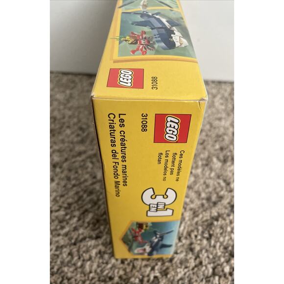 LEGO CREATOR: Deep Sea Creatures 31088 3 In 1 2019 230 Pcs Building Toy New - Picture 4 of 4